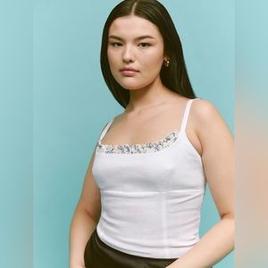 Reformation Cari Linen Top